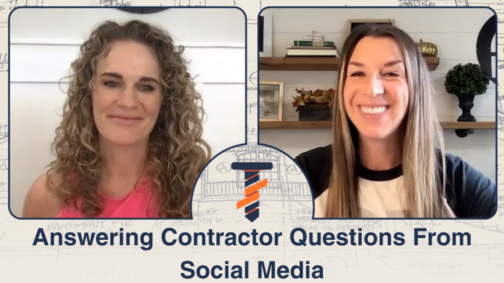 Amanda Joyce and Devon Hayes, doing a trades secrets contractor Marketing podcast by Elevation Marketing