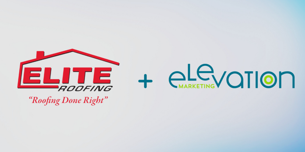 Logo of Elite Roofing & Solar and Elevation Marketing