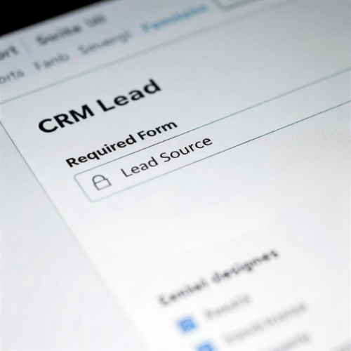 CRM lead view