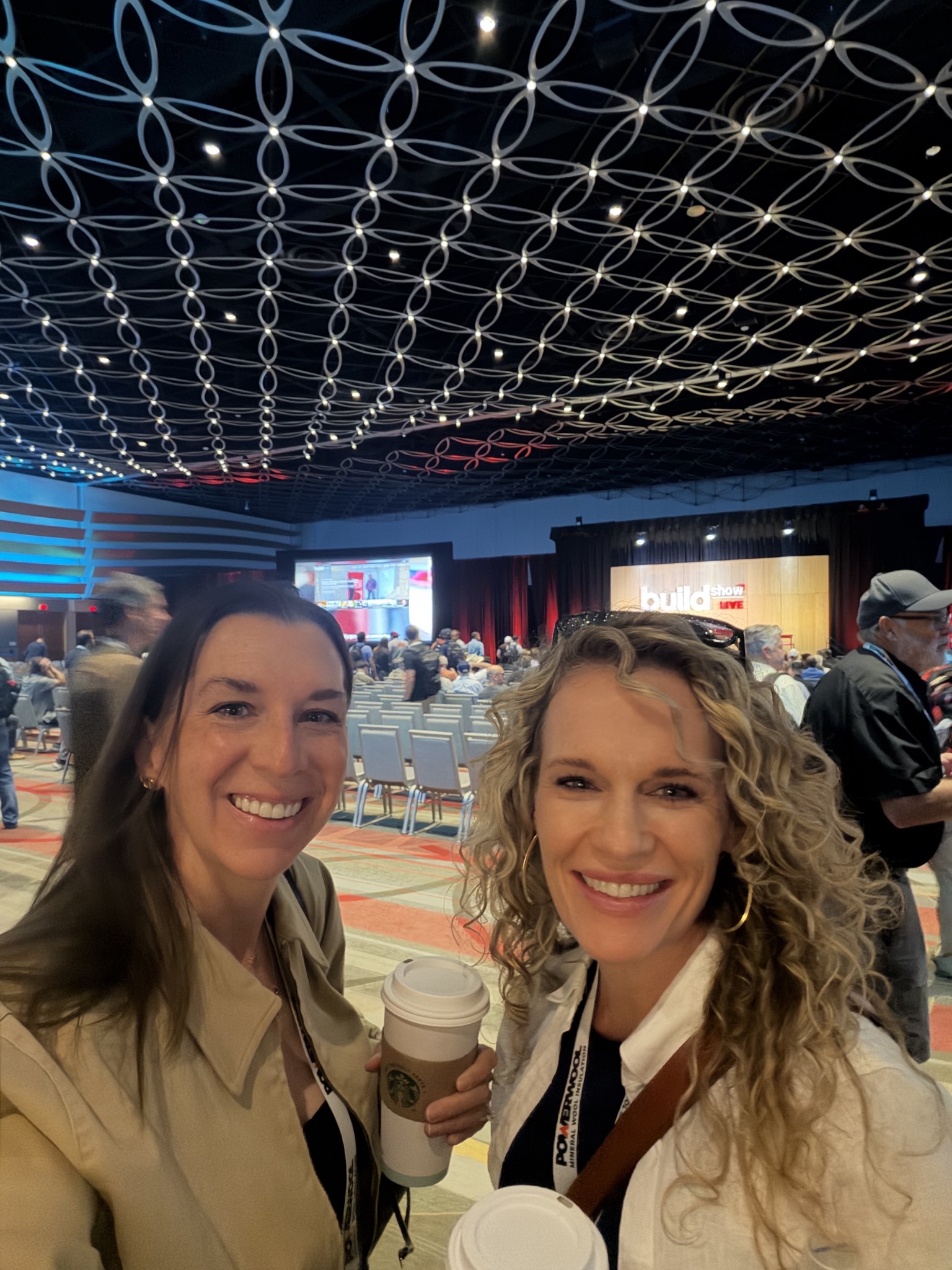 Attendees networking during Build Show Live 2026 contractor takeaways by Elevation Marketing