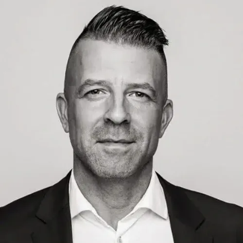 HighSpire CEO Paul Atherton portrait, construction business coaching guest on the Trades Secrets podcast with Elevation Marketing™