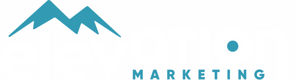 Elevation Marketing™ White Logo