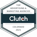 Clutch award top content marketing contractor Colorado for Elevation Marketing