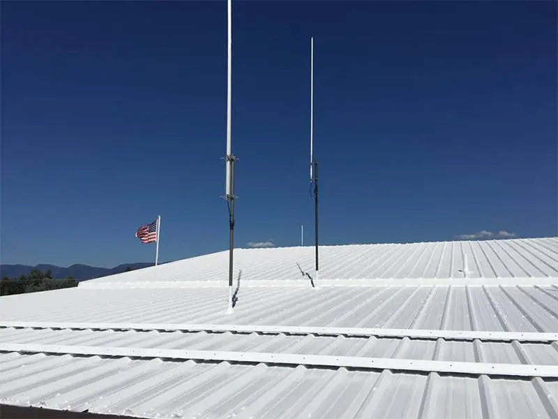 White Metal Roof by Elevation Marketing