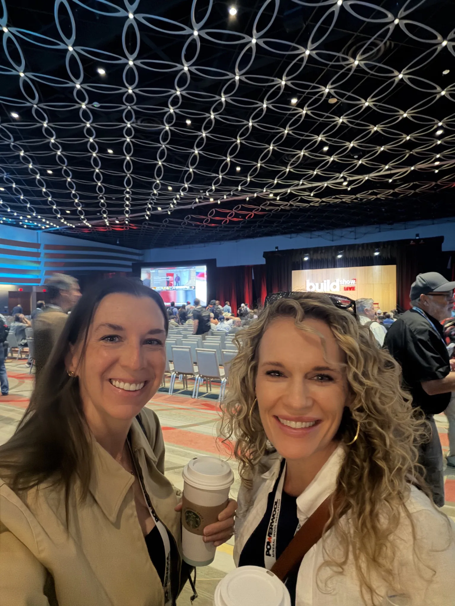 Attendees networking during Build Show Live 2026 contractor takeaways by Elevation Marketing